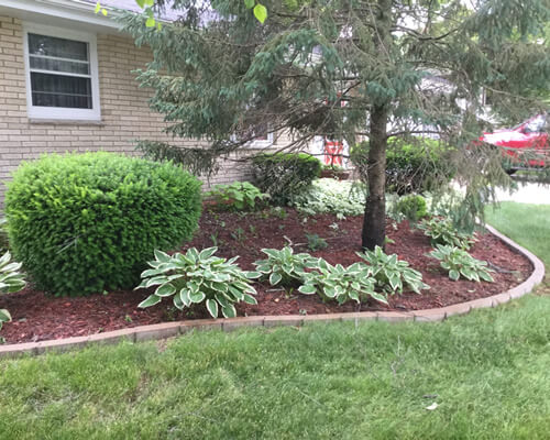Mulching/Flower Bed Maintenance for Independent Living Hartford WI
